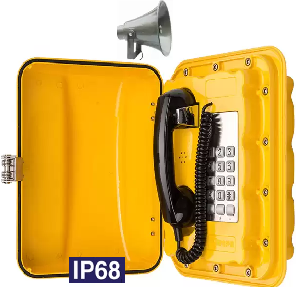 TALK-3802 / TALK-3803 	Промышленный IP телефонный аппарат | Степень защиты IP68