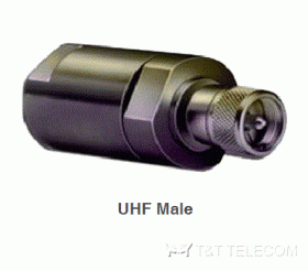 Разъем UHFM-LCF12-001 RFS || UHF male - вилка прямая для кабеля 1/2" | Knurled nut O-ring