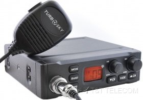 Turbosky CB-3 Автомобильная радиостанция СИ-БИ диапазона 27 МГц / 40 каналов