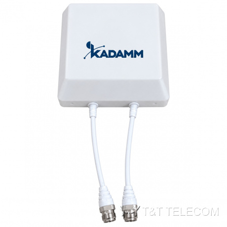 KADAMM APW515812 — направленная антенна Wi-Fi 5150–5850 МГц, 12 дБи, 2 порта