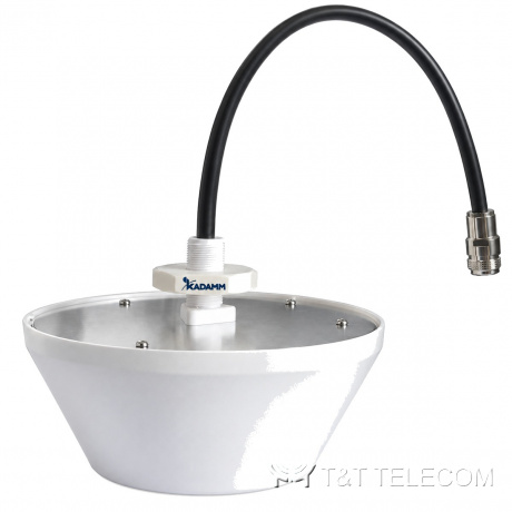 KADAMM AO-6927V25S02 — многодиапазонная потолочная антенна 698–960 / 1710–2700 МГц, 5 дБи, 1 порт