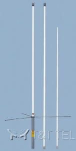 Anli A-1000 MV – антенна базовая VHF 150-174 МГц / λ/4+3x5/8λ / 8.5 dBi / 200 Вт / 520 см