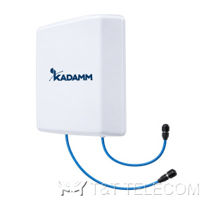 KADAMM AP-657938HV58M01 — внутренняя направленная антенна 790–960 / 1710–2700 / 3300–3800 МГц, 8,5 дБи, 2 порта