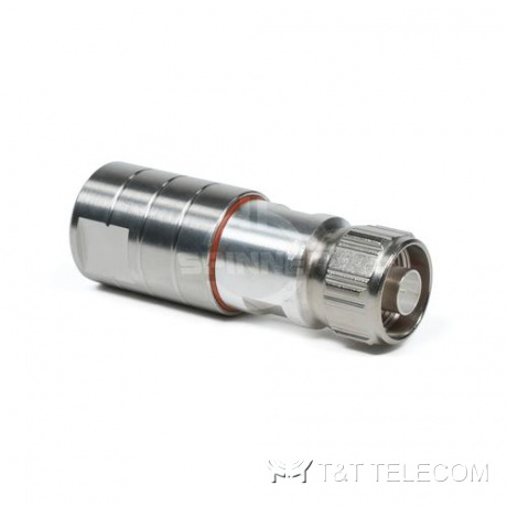 Разъем BN 870157 Spinner || N male прямой для супергибкого кабеля 1/2"серии CAF