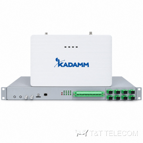 KADAMM DAS-F — оптические распределённые системы 2G–5G: главный и выносные блоки по волокну, 20–48 дБм, 1–5 диапазонов