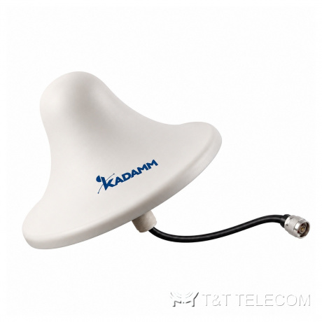KADAMM I-ATO3-824/2500S — потолочная антенна 824–2500 МГц, 3 дБи, кабель RG58
