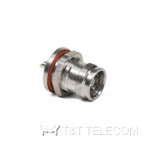 Разъем BN 431503 Spinner || 4.3-10 female bulkhead mounting with solder cup
