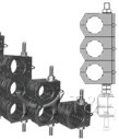 Универсальное крепление USC/ 3x7/8” (28)
