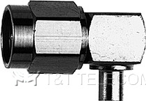 Разъем J01150A0151 Telegartner | SMA male, вилка угловая под кабель 0.141"