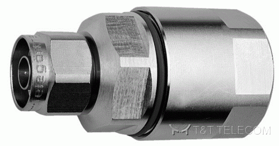 Разъем J01020B0153 Telegartner N типа - вилка прямая на кабель G24 (7/8"), G52 (7/8" Alu) | SIMFix CA-ST IP67