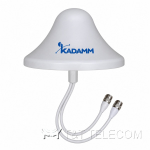 KADAMM I-ATO4-698/2700M-2 — потолочная антенна 4G/5G MIMO 698–2700 МГц, 3,5 дБи