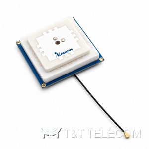 KADAMM GNSS-RTK-EQ — встраиваемые многочастотные антенны ГНСС на квадратной плате 56–60 мм, МШУ 28–38 дБ