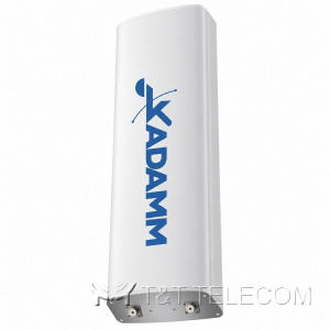 KADAMM APX-0404-1190 — секторная антенна базовой станции 380–450 МГц (433 МГц), 11 дБи, 2 порта