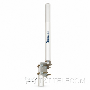 KADAMM AC-4002W2 — коллинеарная ненаправленная антенна 390–490 МГц, 2,15 дБи, 1 порт