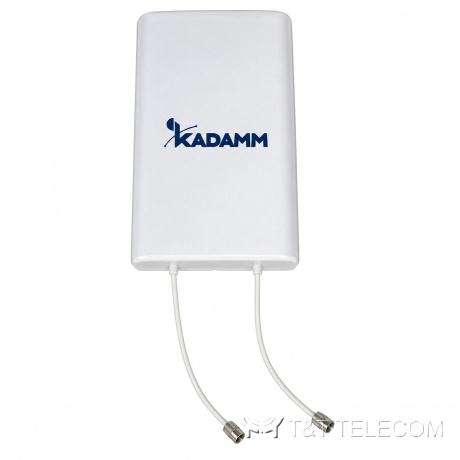 KADAMM I-ATP5-6927M12 — внутренняя направленная антенна 698–2700 МГц, 7 дБи, 2 порта