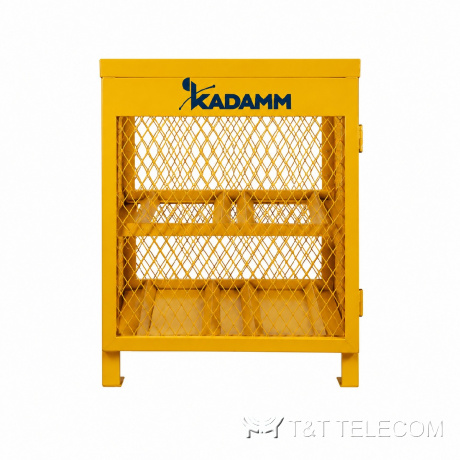 Мобильный контейнер для газовых баллонов KADAMM ШГБ-М-4 — 4 баллона, 96×76×76 см