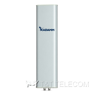 KADAMM K801809021s — однодиапазонная секторная антенна 790–960 МГц, 20,4 дБи, 2 порта, RET