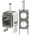 Крепление для 2-x кабелей sRF B/ 2 x 1.1/4" (40)