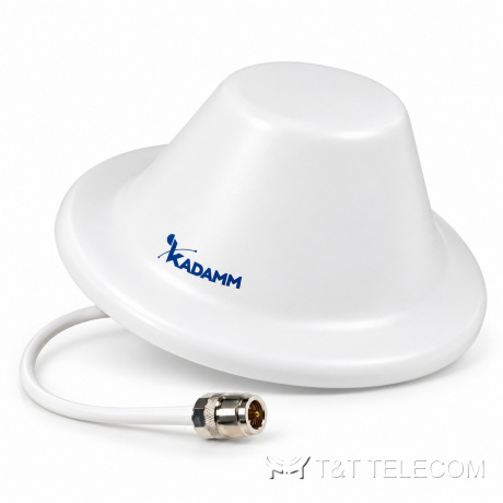 KADAMM I-ATO3-698/2700 — потолочная всенаправленная антенна 4G 698–2700 МГц, 3,5 дБи, N