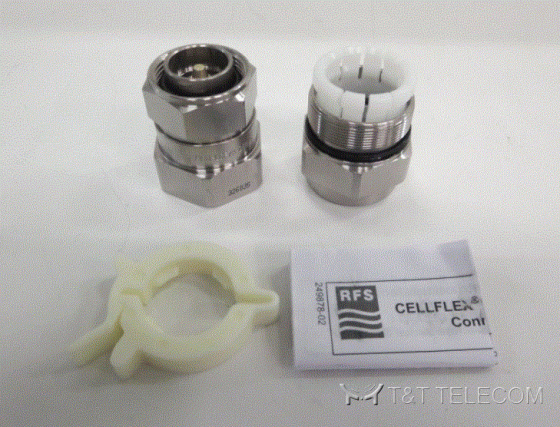 Разъем 716F-LCF78-C02 7/16 Female для фидерного кабеля 7/8" | Серия OMNI FIT Standard