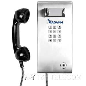 Компактный антивандальный IP-телефон KADAMM ТЛ4030-IP (TALK-4030-IP), нержавеющая сталь