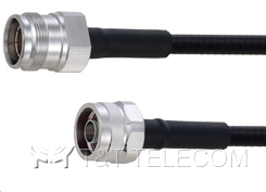 Кабельная сборка 4.3-10 Female - N Male (43FNMS14) | Сверхгибкий кабель 1/4″