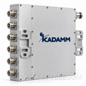 Фильтр-комбайнер шестидиапазонный KADAMM КМ-6-02 — 600–960 / 1710–1880 / 1920–2170 / 2300–2400 / 2500–2690 / 3300–3800 МГц