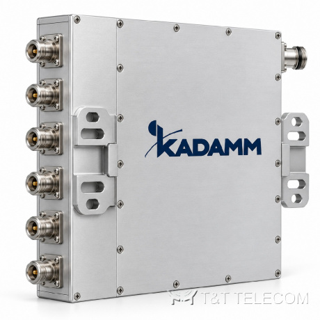 Фильтр-комбайнер шестидиапазонный KADAMM КМ-6-02 — 600–960 / 1710–1880 / 1920–2170 / 2300–2400 / 2500–2690 / 3300–3800 МГц