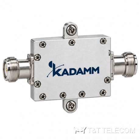 KADAMM GNSS-AMP-L1L5-22 — линейный усилитель ГНСС 1166–1279 / 1559–1607 МГц, 22 дБ, N