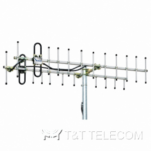 KADAMM ADY-400-49-0E — директорная антенна (Яги) 400–490 МГц, 14,7 дБи, 1 порт