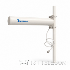 KADAMM ADY-2400-2483-8 — антенна Яги 2,4 ГГц (2400–2483 МГц), 8 дБи