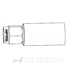 Разъем 901-9511-2 Amphenol | SMA male, прямая обжимная вилка для кабельной группы RG-58, RG-141, Belden YR20621, 50 Ом