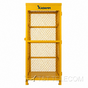 Шкаф для газовых баллонов KADAMM ШГБ-М-89 — 8 горизонтальных + 9