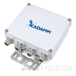 Фильтр-комбайнер четырёхдиапазонный KADAMM КМ-4-04 — 380–960 / 1710–2170 / 2300–2700 / 3300–3800 МГц