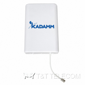 KADAMM I-ATP8-380/4200S — направленная внутренняя антенна 380–520 / 698–960 / 1710–2700 / 3300–4200 МГц, 8 дБи, 1 порт