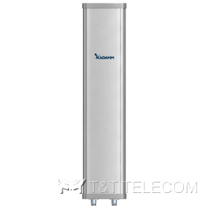 KADAMM APW2465DP15 — внешняя секторная антенна Wi-Fi 2400–2500 МГц, 15 дБи, 2 порта
