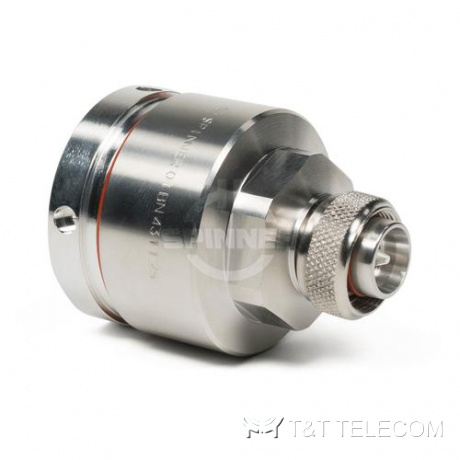 Разъем BN 431125 Spinner || 4.3-10 male для коаксиального кабеля 1 1/4" серии Multifit | Крепление гаечное (screw)