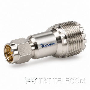 Серия коаксиальных переходников KADAMM ПК-SMA-UHF — до 1 ГГц, соединители SMA, 5 моделей