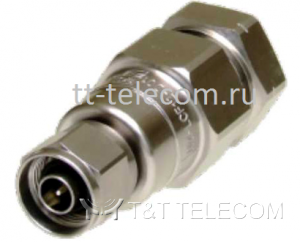 NM-LCF12-D01 Разъем N Male прямой для фидерного кабеля 1/2" | Серия OMNI FIT Premium, 3.7 ГГц