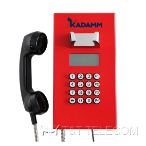 Промышленный IP-телефон KADAMM TALK-3823 (ТЛ3823) с дисплеем и 4 клавишами