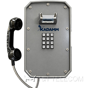 Судовой телефонный аппарат KADAMM TALK-S-101 (ТЛС101) с номеронабирателем, IP66