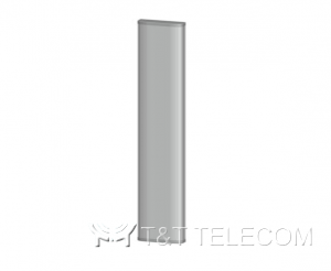 APXXT-3850-1365 Dual Polarization Sector Panel Antenna 380‑500 MHz XPol 65° 13dBi