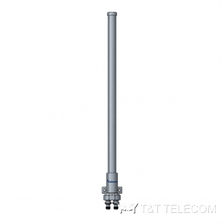 KADAMM K81702710T — многодиапазонная ненаправленная (всенаправленная) антенна 698–960 / 1710–2170 / 2330–2690 МГц, 10 дБи, 2 порта