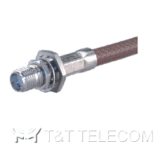 Разъем 24_SMA-50-3-42/133_NE Huber+Suhner | Розетка приборно-кабельная с шестигранным фланцем и креплением под гайку | Кабельная группа U9