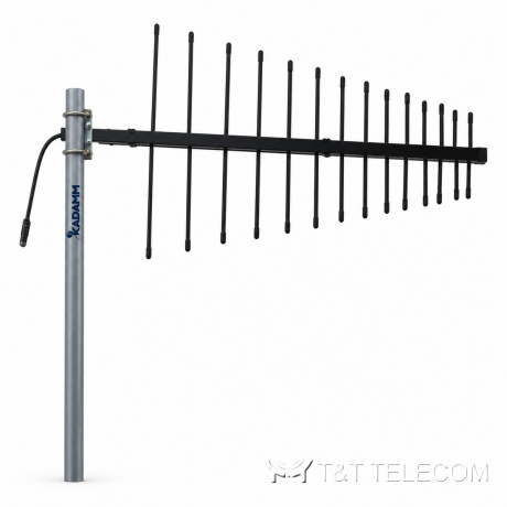 KADAMM ALP-0305V11KB — логопериодическая антенна 380–500 МГц, 11 дБи, 1 порт