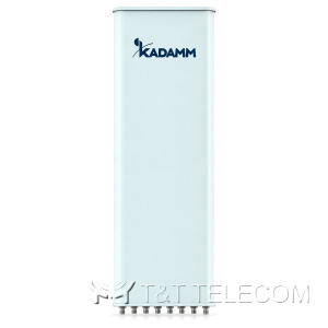 KADAMM K842902720 — восьмидиапазонная гибридная секторная антенна 2×698–960 / 6×1710–2690 МГц, 19,3 дБи, 16 портов, RET