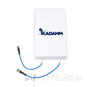 KADAMM I-ATP8-600/6000M — внутренняя панельная антенна 4G/5G/Wi-Fi MIMO 600–6000 МГц, 5–8,5 дБи