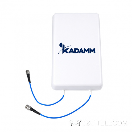 KADAMM I-ATP8-600/6000M — внутренняя панельная антенна 4G/5G/Wi-Fi MIMO 600–6000 МГц, 5–8,5 дБи