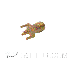 Разъем 82_SMA-50-0-1/111_NE Huber+Suhner | Розетка прямая для печатных плат, сквозное отверстие