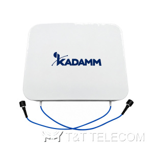 KADAMM I-ATP8-380/4300M — внутренняя панельная антенна 380–520 / 698–960 / 1710–2700 / 3300–4300 МГц, 8 дБи, 2 порта